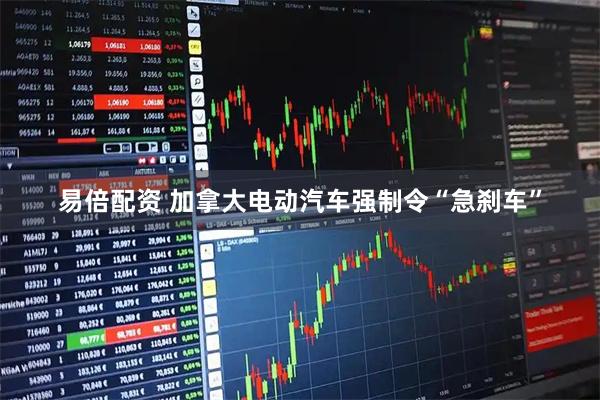 易倍配资 加拿大电动汽车强制令“急刹车”